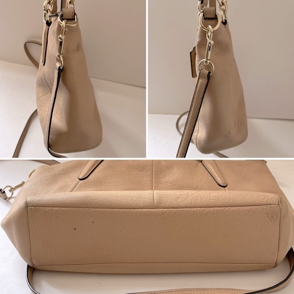 Coach Pebble Leather Small Kelsey Satchel Crossbody Bag - Picture 3 of 10